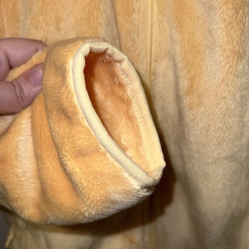 The North Face Womens Yellow Fleece Pockets Full Zip Osito Jacket Size Medium - Picture 4 of 10