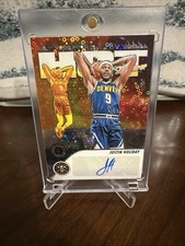 2023-24 Nba Hoops - Hot Signatures Justin Holiday #HS-HOL Disco Prizm Autograph