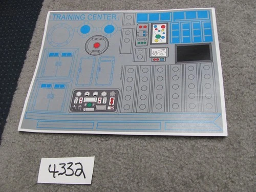 Tom Corbett Training center Decal Sheet #4332