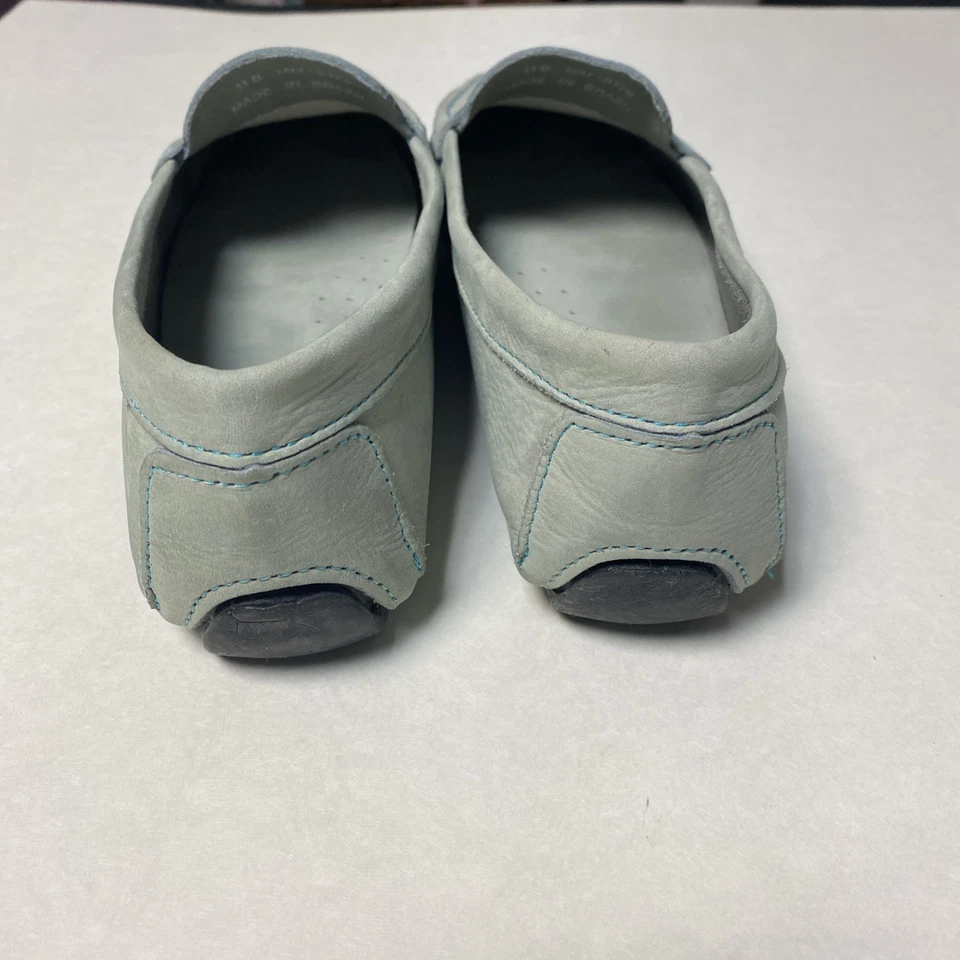 Мокасины Massimo Matteo Penny Keeper, женские туфли размер 11 M, детские синие замшевые - Изображение 4 из 4