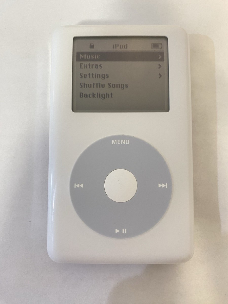 Apple iPod Classic  第４世代　40GB Apple iPod classic 4th Generation White (40 GB) Works Great