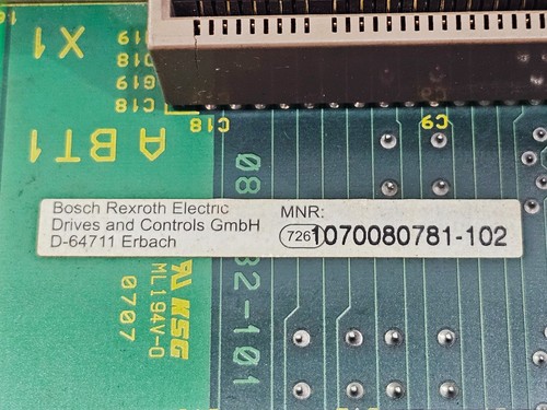 BOSCH REXROTH 1070080781-102 / 080782-101 - Picture 2 of 9