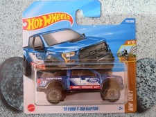 Ford F-150 Raptor 2017 Hot Wheels H5H 178 2017 azul 2025 178/250 CaseH