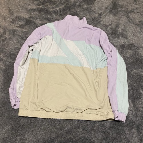 Puma x Diamond Supply Co Trainingsjacke Herren L Pastell Colorblock Reißverschlusstaschen Logo - Bild 2 von 10