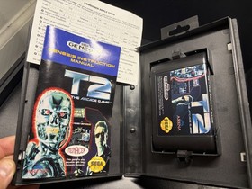 Terminator T2: The Arcade Game (SEGA Genesis, 1992) CIB Complete - Tested
