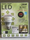 TWO!  (2x)  Feit Electric Performance LED 60W Replacement Dimmable Bulbs 645592