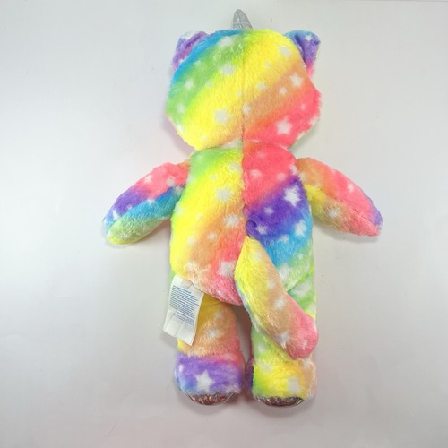 Build A Bear Kittycorn Rainbow Stars Plush w/Sound & Butterfly Dress - Picture 9 of 10