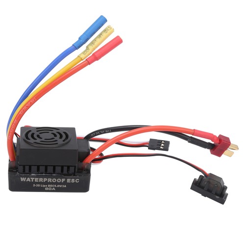 3650 4500KV Waterproof Brushless Motor 60A ESC Programmer Card Set For 1/8 1/10 - Picture 6 of 24