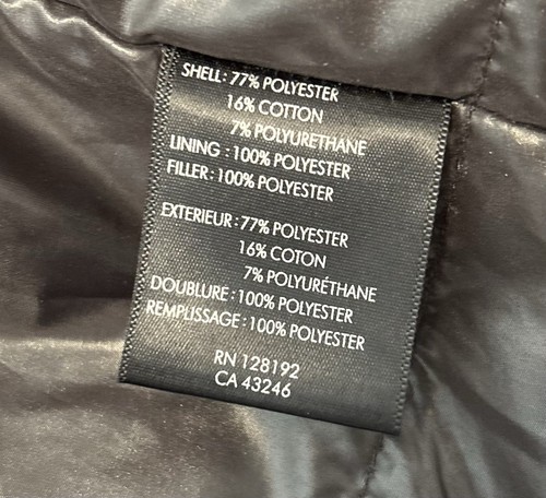 Tumi T-Tech Black Commuter Jacket Hooded Sz Medium No Liner - Picture 6 of 7