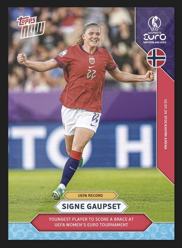2025 TOPPS NOW ⭐ UEFA EURO 2025 DONNE ⭐ SERIE / LISTA - Picture 30 of 59