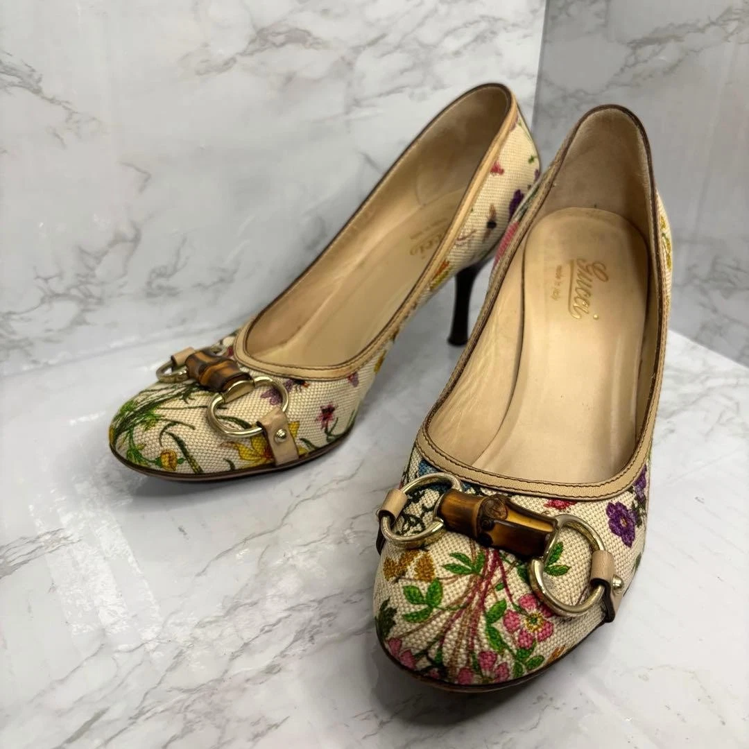 Gucci Pump Floral Women's Leather Upper for sale | eBay