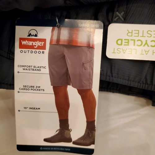 NWT Lot of 4 Wrangler Sz 48 Outdoor All Terrain 10" Inseam Field Utility Shorts - Picture 5 of 7