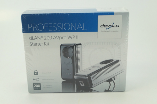 Devolo dlan 200 AVpro plus WP II Starter Kit Netzwerkadapter Powerline Adapter ✅