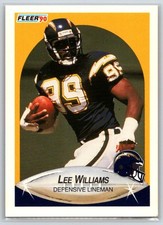 1990 Fleer #316 Lee Williams