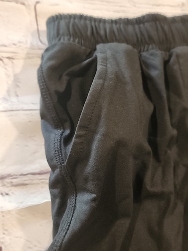 Eco Revive Ventura Knit Sustainable Youth Basketball Gym Shorts Black Small NEW - Picture 6 of 10