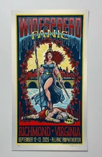 Widespread Panic Poster Richmond VA 2025 Silkscreen Official Variant S/N Low Run