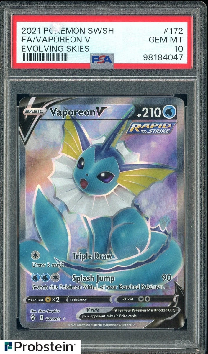 Vaporeon V Pokémon TCG Cards for sale | eBay