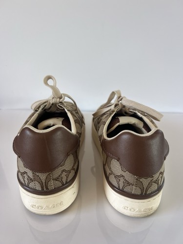 Coach Suzzy Signature Brown Sneakers US 8 B EUC - Picture 4 of 7