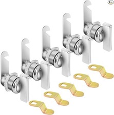 7/8” 5PCS Thumb Locks Operated Offset, Locks for Compartment & 7/8 Inch 5Pcs