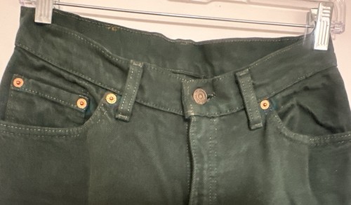 Levi’s 512 Damen Slim Fit Tapered Leg 11 Medium Green - Bild 2 von 9