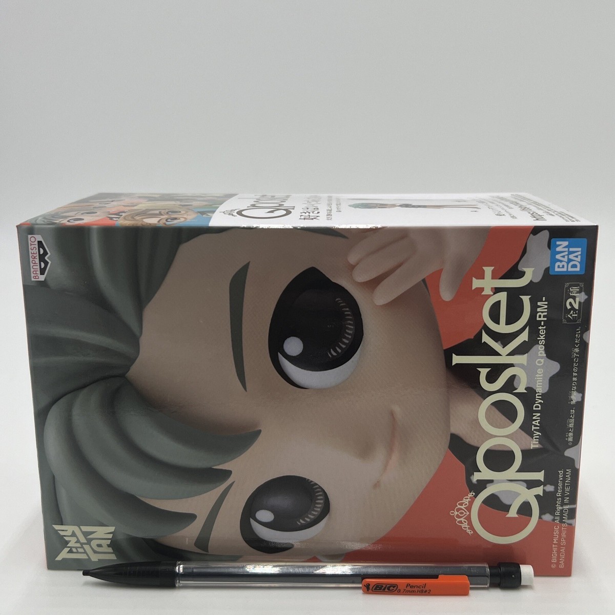 BTS RM Figure Q Posket Ver. B Grey Hair Tinytan K-pop