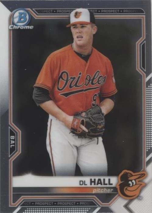 2021 Bowman - DL Hall #BCP-122 - 1 of 1