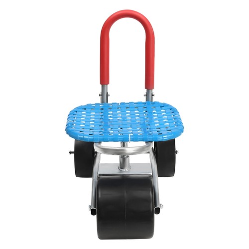 Garden Cart Rolling Stool Work Seat Gardening Helper Adjustable 360° Wheel 150kg - Picture 8 of 14