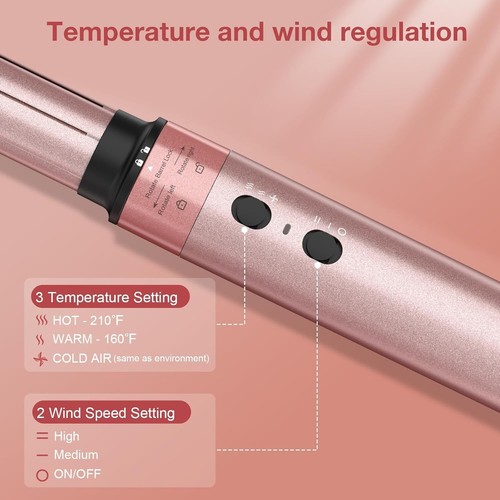 Brightup 5 in 1 Multifunktionale Air Styler Bürste 110.000 U/min High-Speed - Bild 7 von 9