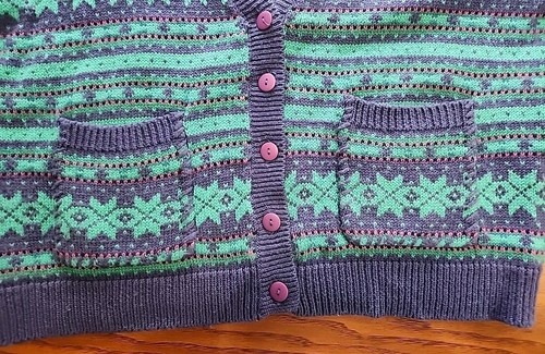 vintage christopher banks  UNISEX Sweater Size L  Aqua Blue Color Used - Picture 11 of 13