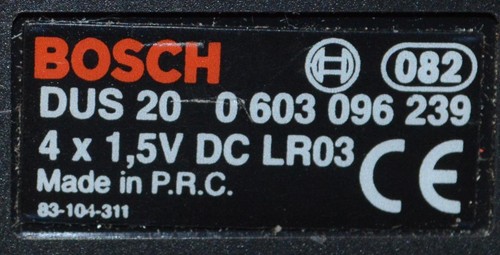 BOSCH DUS 20 ULTRASONIC MEASURING DEVICE - Picture 2 of 2