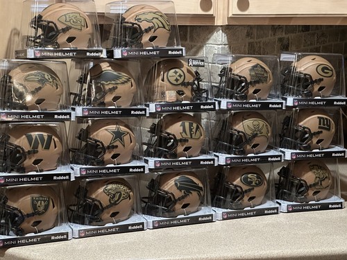 2023 Salute to Service Mini Helmet ~ You Choose Team - Picture 1 of 19