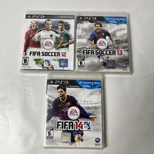 FIFA 12 13 And 14 Lot (Sony PlayStation 3, 2013) - All Of Them Are CIB