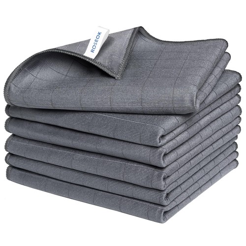 Microfiber Cleaning Cloths for Glasses/Screens,Streak-Free, Lint-Free, Scratc...
