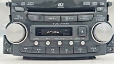 2008 ACURA TL OEM RADIO RECEIVER FM CASSETTE W/O NAVIGATION DVD 39100-SEP-A100