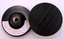 3M Disc Pad Holder 914, 4 in x 1/8 in x 3/8 in x 5/8 in-11 Internal, 1 each