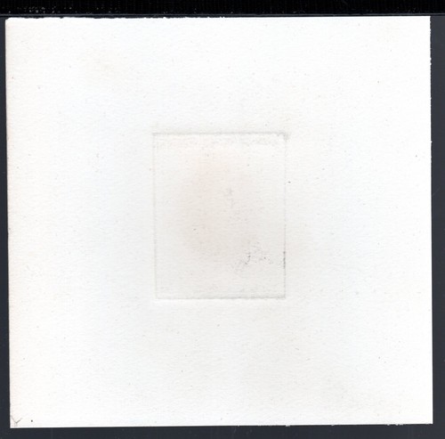 American BNC 'John M. Levy' Portrait Proof India on Card Intaglio 1800s - Picture 3 of 3