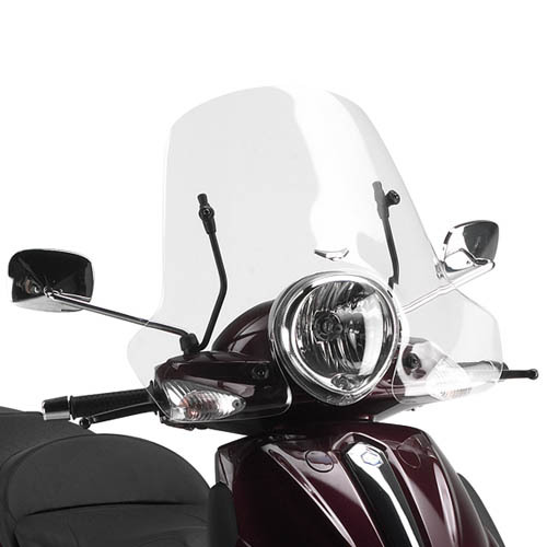 106A GIVI Parabrisas + Ataques para piaggio beverly Tourer 400 2008 2009 2010 - Imagen 1 de 1