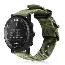 For Suunto Core Smart Watch Band Nylon Woven Wristband Wrist Strap Replacement