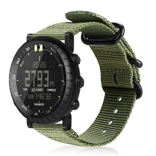 For Suunto Core Smart Watch Band Nylon Woven Wristband Wrist Strap Replacement - Picture 1 of 10