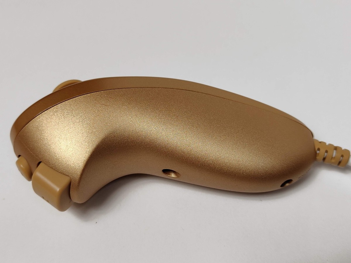 Club Nintendo Wii / Wii U Golden Nunchuk Nunchuck Gold From