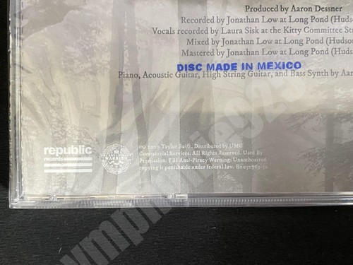 2020 Taylor Swift Cardigan (Cabin In Candlelight Version) CD Single Cracked Case - Picture 8 of 17