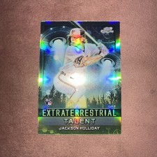 2024 Topps Chrome Cosmic Jackson Holliday Extraterrestrial Talent RC ET-8