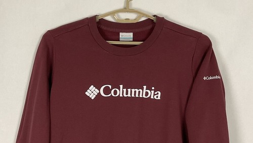 Columbia Sweatshirt Women's Pullover Crewneck Fleece Sz 1X Burgundy NWOT - Picture 2 of 13