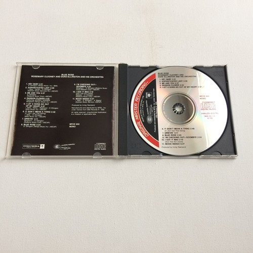 Rosemary Clooney And Duke Ellington Blue Rose Original Master Recording CD MFSL - Picture 3 of 3