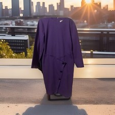 Vintage Patty O’Neil Purple Dress size 10 ILGWU Union Made in USA