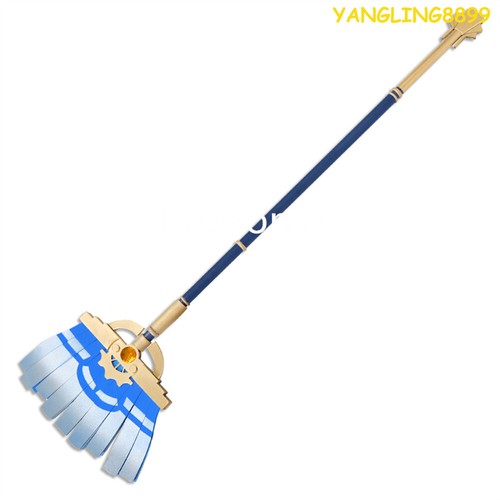 Honkai: Star Rail Misha Cosplay Costume Wand Halloween Roleplay Staff Broom Prop - Picture 8 of 20