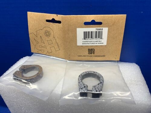 BMX SEAT CLAMP NOS 1" BMX - MOSH - Seat Post 25.4 Old School Aluminum Vintage - Picture 2 of 10