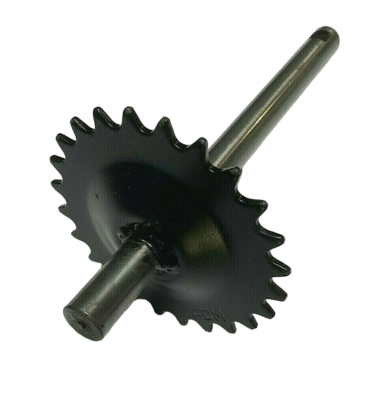 GPO Axe de pédalier avec couronne 34 dents noir | Puch X30 Velux
