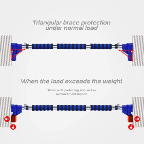 Doeplex Doorway Pull Up Bar B Adjustable Width Exercise Bar NO Screw NO Drilling - Picture 4 of 7