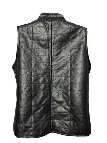 CHICO'S Vest Jacket Size 0 XS Solid Metallic Silver Full Zip Sleeveless - Picture 3 of 8